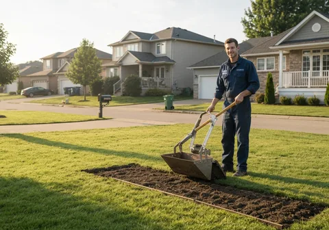 Grading & Drainage in Cambridge